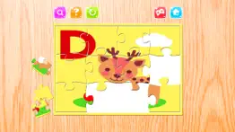 alphabet a-z animals jigsaw puzzles for kids iphone images 2