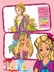 princess coloring book free for toddler and kids ipad images 3