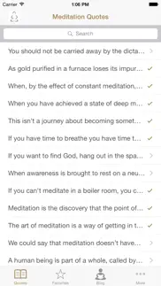 meditation quotes iPhone Captures Décran 3