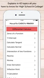 casio graph calculator manual iPhone Captures Décran 2