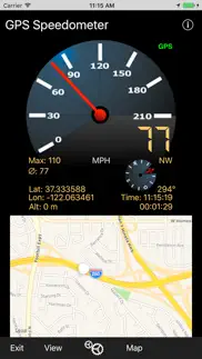 gps-speedometer iphone resimleri 2
