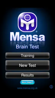 mensa brain test iPhone Captures Décran 1