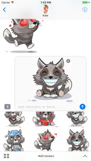 wolf - stickers for imessage iphone images 4