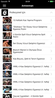 gymapp pro workout log iphone resimleri 4