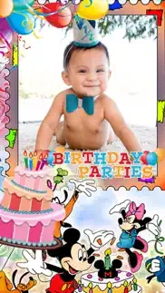 happy birthday photo frame & greeting card.s maker iphone images 2