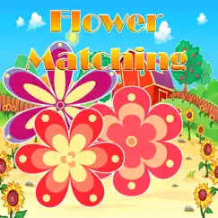 flower matching puzzle - sight games for children logo, reviews