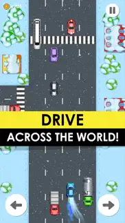 drive fast - 2d retro racing iphone images 3