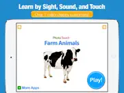 preschool games - farm animals by photo touch ipad images 1