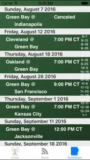 green bay football - radio, scores & schedule iphone images 4