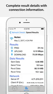 net speed - measure internet performance айфон картинки 4