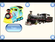 transport words baby learning english flash cards ipad images 3