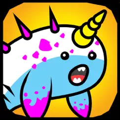 narwhal evolution -a endless clicker monsters game logo, reviews