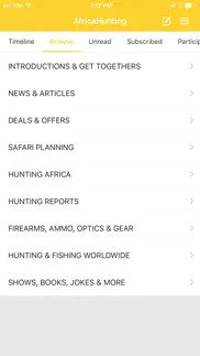 africahunting iphone capturas de pantalla 2