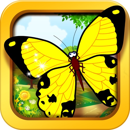 Butterfly baby games - learn with kids color game app reviews download