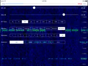 godafoss audio spectrum waterfall qrss cw fskcw iPad Captures Décran 3