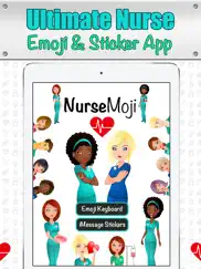 nursemoji - all nurse emojis and stickers! ipad images 1