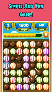 candy fruits mania - juicy fruit puzzle connect iphone images 2