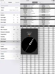 shooter (ballistic calculator) ipad images 1