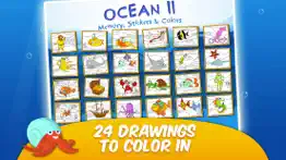ocean ii - matching and colors - games for kids iphone images 2