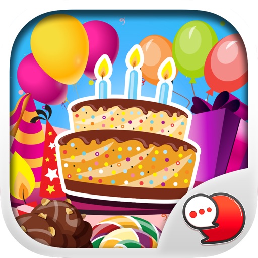 Happy Birthday Emoji Stickers for iMessage app reviews download