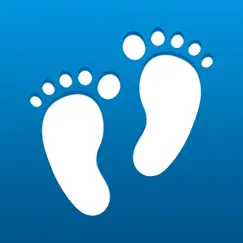 pedometer step counter - walking running tracker logo, reviews