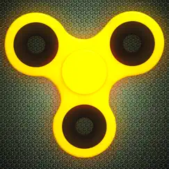 fidget spinner wheel toy - neon glow in the dark logo, reviews