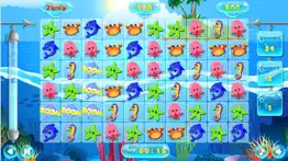 fish sea animals puzzle fun match 3 games relax iphone images 3