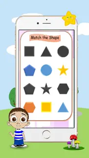 geometric shapes matching game preschoolers math iphone images 2