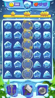frozen winter crush match - fun puzzle game iphone images 3