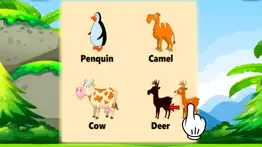 vocabulary animal puzzle matching shadow for kids iphone images 2