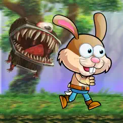 little rabbit shooting monster in the island logo, reviews