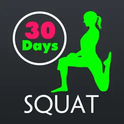 30 day squat fitness challenges ~ daily workout logo, reviews