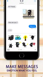 ninja boy stickers for imessage iphone images 2