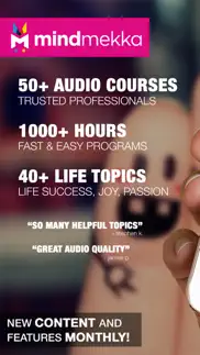 mindmekka audio courses - motivate educate elevate iphone images 1