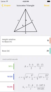 mageometry 2d - plane geometry solver iphone images 2