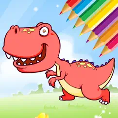 dinosaur coloring book - dino drawing for kids logo, reviews