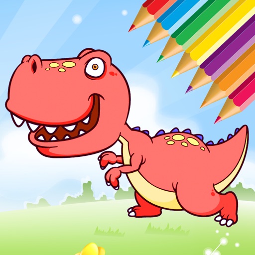 Dinosaur Coloring Book - Dino Drawing for Kids app reviews download