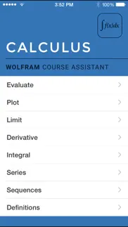 wolfram calculus course assistant iphone capturas de pantalla 1