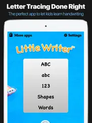 little writer - the tracing app for kids ipad images 1