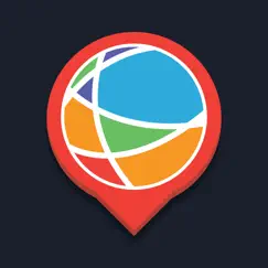 earth maps: gps, directions, places, lat & lon logo, reviews