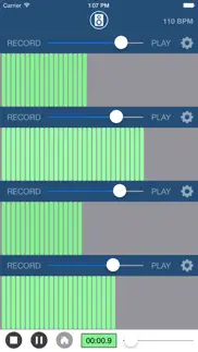 multi track song recorder iphone capturas de pantalla 3
