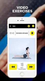 abs 101 fitness - daily personal workout trainer iphone resimleri 3