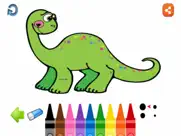 dino saurs coloring book for kids ipad images 1