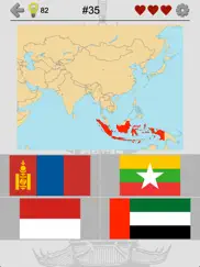 Страны Азии и Ближний Восток: Все столицы и флаги айпад изображения 1