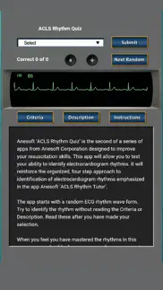 acls rhythm quiz iphone images 1