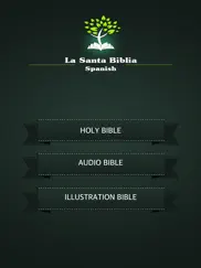 spanish bible with audio - la santa biblia ipad images 1