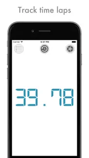 ultra chrono - both timer and stopwatch in one app iphone images 1