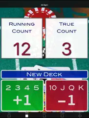 a blackjack card counter - professional iPad Captures Décran 2