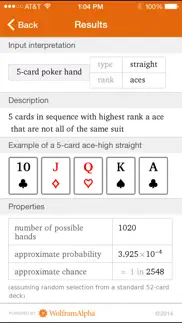 wolfram gaming odds reference app iphone capturas de pantalla 3