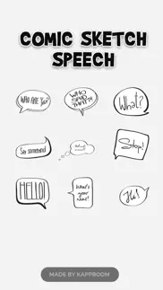 comic sketch speech iphone images 1